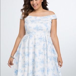 Torrid off the shoulder Disney Dress